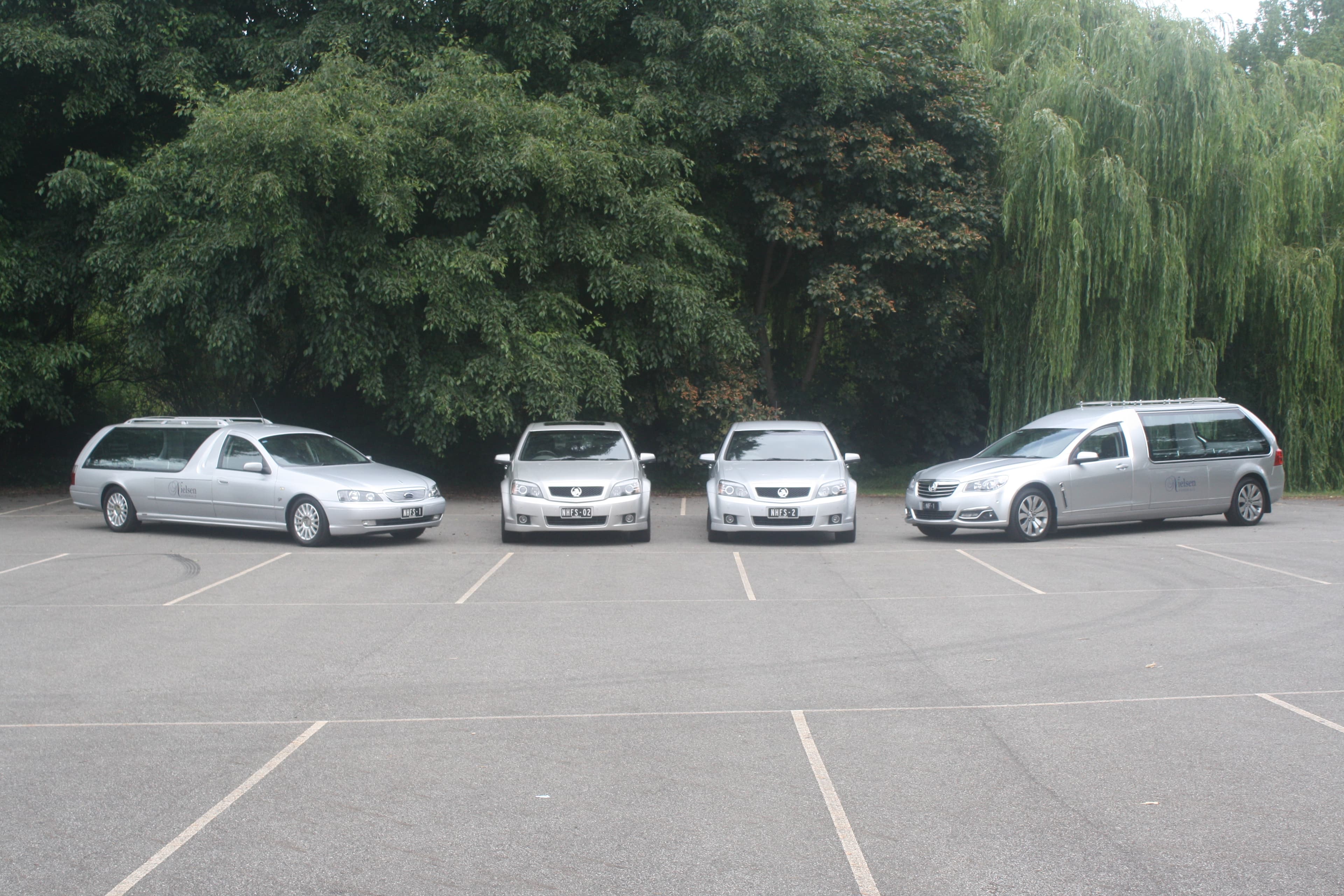 Nielsen Funerals vehicle fleet