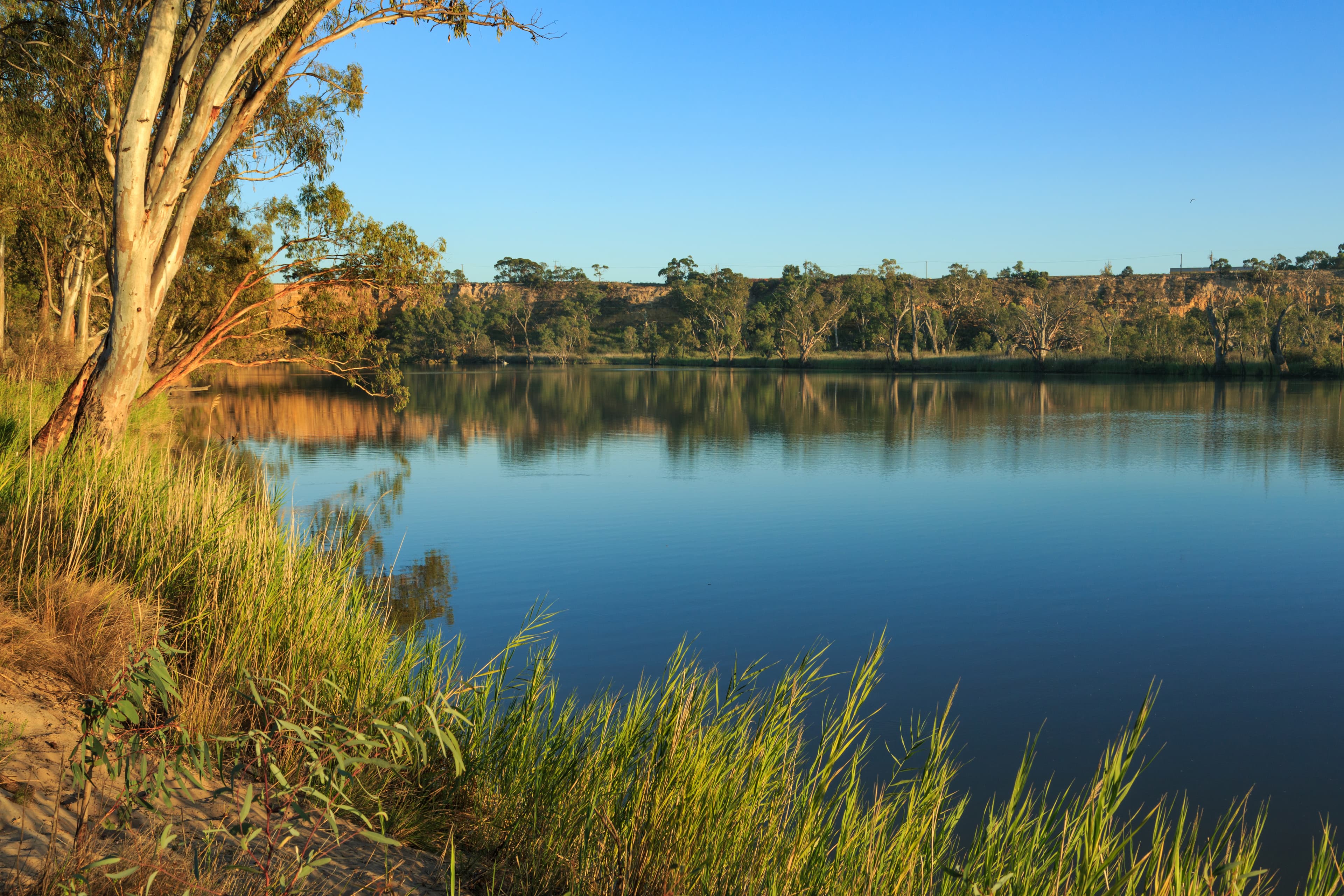 A calm lake